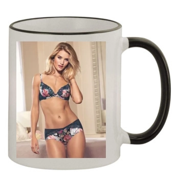 Rosie Huntington-Whiteley 11oz Colored Rim & Handle Mug