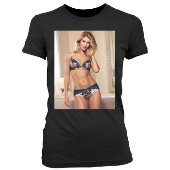 Rosie Huntington-Whiteley Women's Junior Cut Crewneck T-Shirt