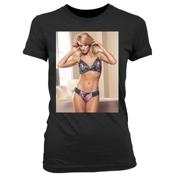 Rosie Huntington-Whiteley Women's Junior Cut Crewneck T-Shirt