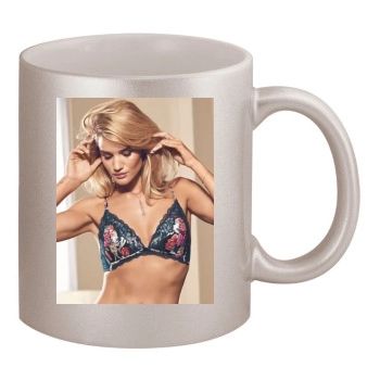 Rosie Huntington-Whiteley 11oz Metallic Silver Mug