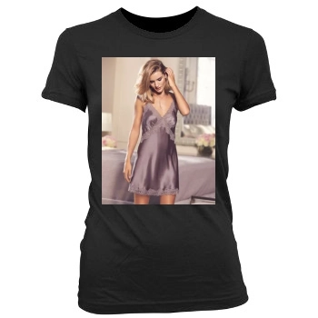 Rosie Huntington-Whiteley Women's Junior Cut Crewneck T-Shirt