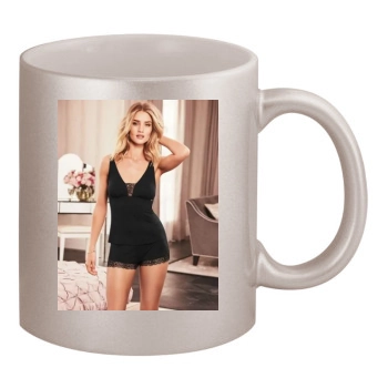 Rosie Huntington-Whiteley 11oz Metallic Silver Mug