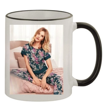 Rosie Huntington-Whiteley 11oz Colored Rim & Handle Mug