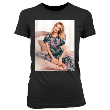 Rosie Huntington-Whiteley Women's Junior Cut Crewneck T-Shirt