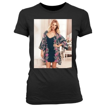 Rosie Huntington-Whiteley Women's Junior Cut Crewneck T-Shirt