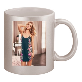 Rosie Huntington-Whiteley 11oz Metallic Silver Mug