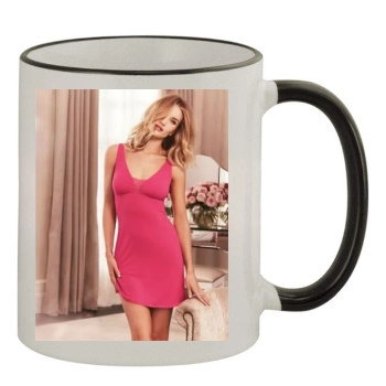 Rosie Huntington-Whiteley 11oz Colored Rim & Handle Mug