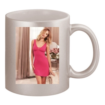 Rosie Huntington-Whiteley 11oz Metallic Silver Mug