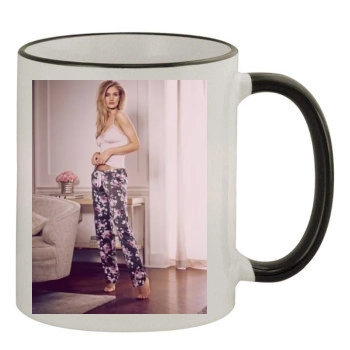 Rosie Huntington-Whiteley 11oz Colored Rim & Handle Mug