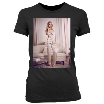 Rosie Huntington-Whiteley Women's Junior Cut Crewneck T-Shirt