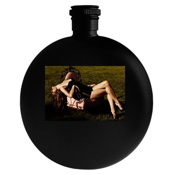 Rosie Huntington-Whiteley Round Flask