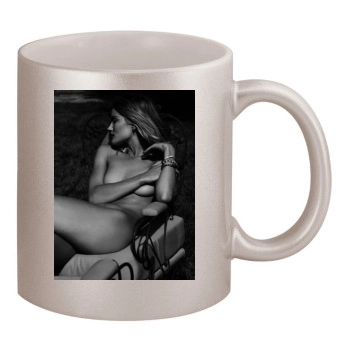 Rosie Huntington-Whiteley 11oz Metallic Silver Mug