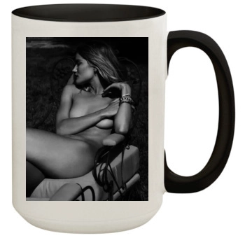 Rosie Huntington-Whiteley 15oz Colored Inner & Handle Mug