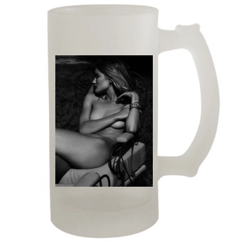 Rosie Huntington-Whiteley 16oz Frosted Beer Stein