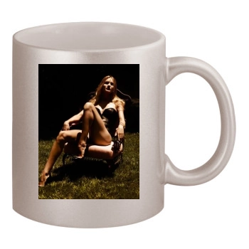 Rosie Huntington-Whiteley 11oz Metallic Silver Mug