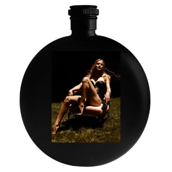 Rosie Huntington-Whiteley Round Flask