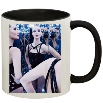 Rosie Huntington-Whiteley 11oz Colored Inner & Handle Mug