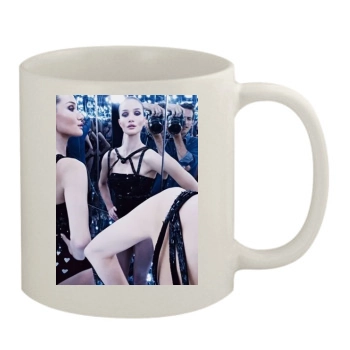 Rosie Huntington-Whiteley 11oz White Mug