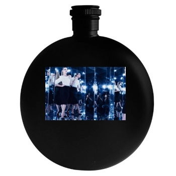 Rosie Huntington-Whiteley Round Flask