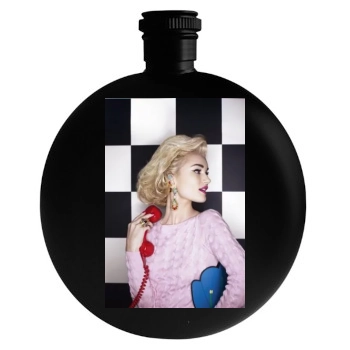 Rosie Huntington-Whiteley Round Flask