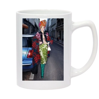 Rosie Huntington-Whiteley 14oz White Statesman Mug