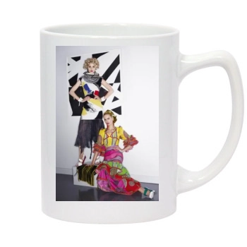 Rosie Huntington-Whiteley 14oz White Statesman Mug