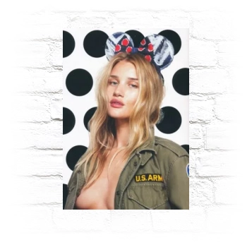 Rosie Huntington-Whiteley Metal Wall Art