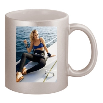 Rosie Huntington-Whiteley 11oz Metallic Silver Mug