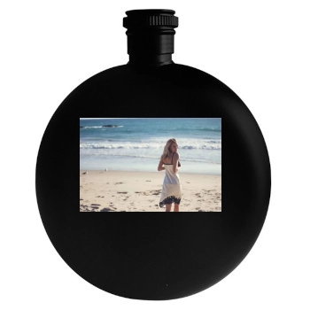 Rosie Huntington-Whiteley Round Flask