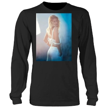 Rosie Huntington-Whiteley Men's Heavy Long Sleeve TShirt