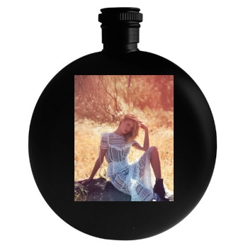 Rosie Huntington-Whiteley Round Flask