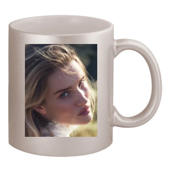 Rosie Huntington-Whiteley 11oz Metallic Silver Mug