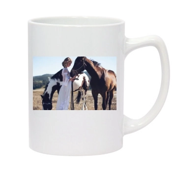 Rosie Huntington-Whiteley 14oz White Statesman Mug