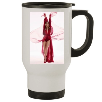 Rosie Huntington-Whiteley Stainless Steel Travel Mug