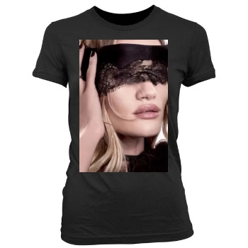 Rosie Huntington-Whiteley Women's Junior Cut Crewneck T-Shirt