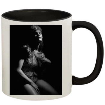 Rosie Huntington-Whiteley 11oz Colored Inner & Handle Mug