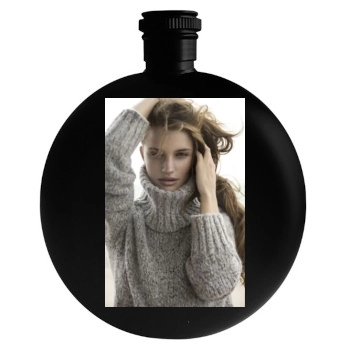 Rosie Huntington-Whiteley Round Flask