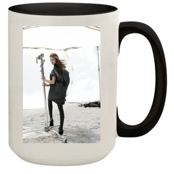 Rosie Huntington-Whiteley 15oz Colored Inner & Handle Mug