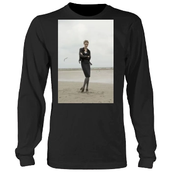 Rosie Huntington-Whiteley Men's Heavy Long Sleeve TShirt