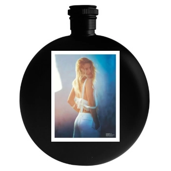 Rosie Huntington-Whiteley Round Flask