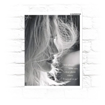 Rosie Huntington-Whiteley Metal Wall Art