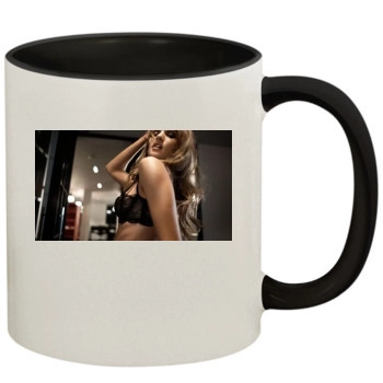 Rosie Huntington-Whiteley 11oz Colored Inner & Handle Mug