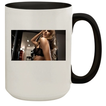 Rosie Huntington-Whiteley 15oz Colored Inner & Handle Mug