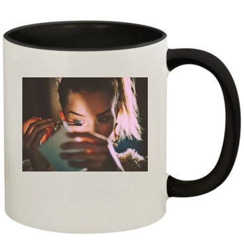 Rosie Huntington-Whiteley 11oz Colored Inner & Handle Mug