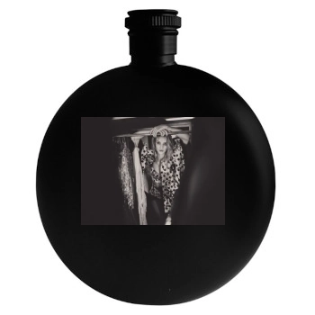 Rosie Huntington-Whiteley Round Flask