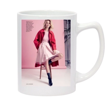 Rosie Huntington-Whiteley 14oz White Statesman Mug