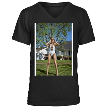 Rosie Huntington-Whiteley Men's V-Neck T-Shirt