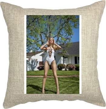 Rosie Huntington-Whiteley Pillow