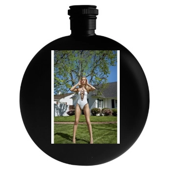 Rosie Huntington-Whiteley Round Flask