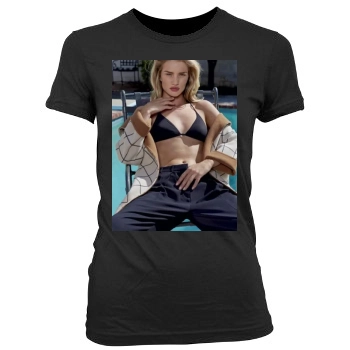 Rosie Huntington-Whiteley Women's Junior Cut Crewneck T-Shirt